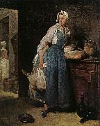 Jean Baptiste Simeon Chardin The Return from Market France oil painting artist
